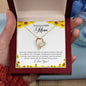 To n Incredible Mom | I Love You - Forever Love Necklace