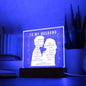 For Husband | Square Acrylic Plaque
